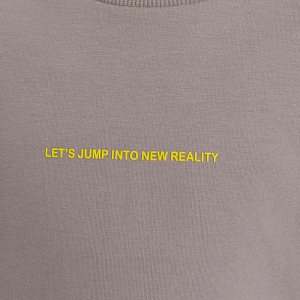 Костюм с шортами MIZA, серый